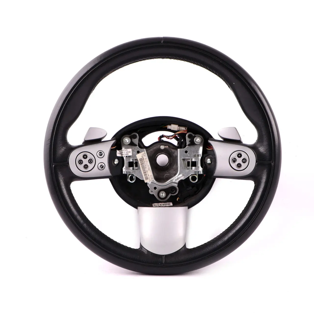 Mini R50 R52 R53 Sport Leather 3 Spoke Steering Wheel Steptronic Multifunction