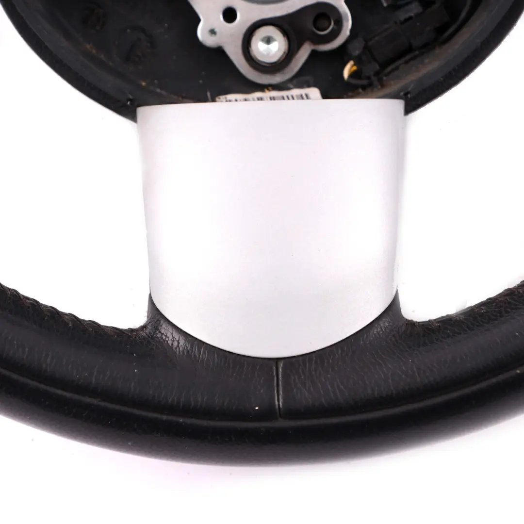 Leather 3 Spoke Steering Wheel Steptronic Multifunction to Mini R50 R52 R53 Sport with Part number 6769735 Mini R50 R52 R53 Sport Leather 3 Spoke Steering Wheel Steptronic Multifunction - SKU 6769735 - Part number 6769735