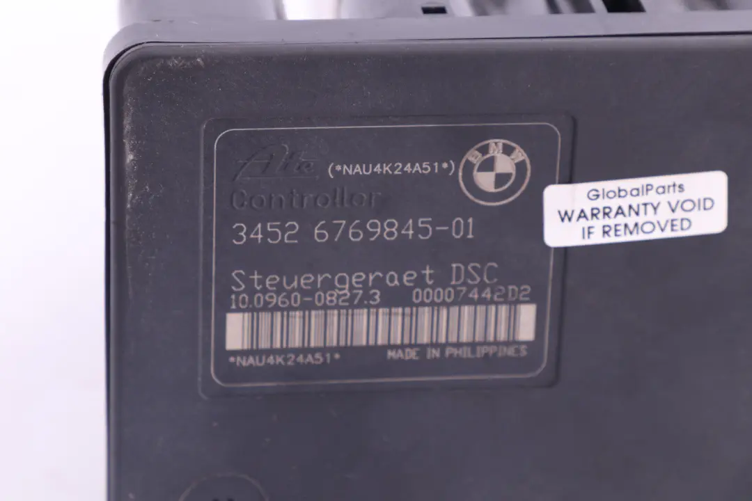 BMW 1 Series E87 ABS DSC Brake Module Pump ECU Hydro Unit - SKU 6769845-1 - Part number 6791521 6769845