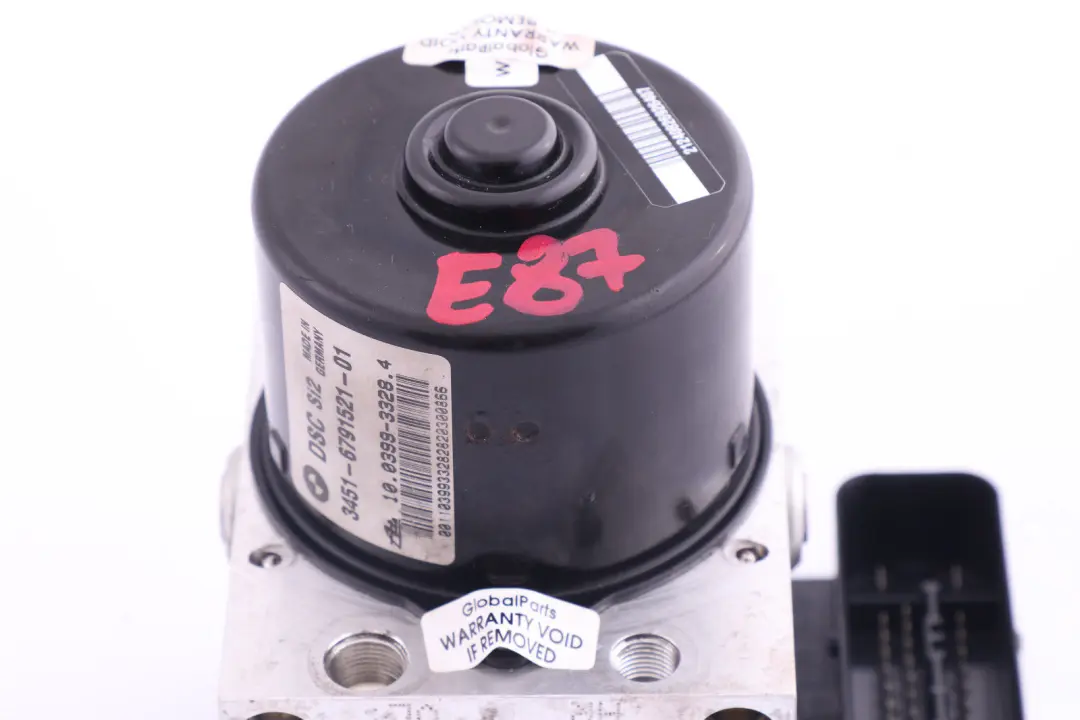 ABS DSC Module De Frein Pompe ECU Unité Hydraulique pour BMW 1 E87 à propos du numéro de pièce 6791521 6769845 BMW 1 E87 ABS DSC Module De Frein Pompe ECU Unité Hydraulique - SKU 6769845-1 - Numéro de pièce 6791521 6769845