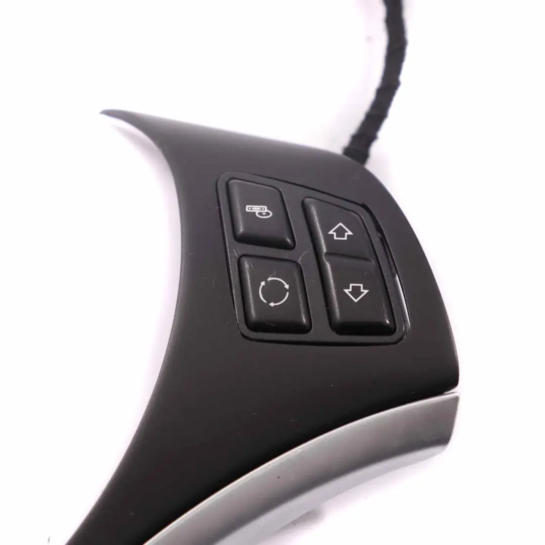 Steering Wheel Trim BMW E81 E87 E90 E91 E92 E93 Cover Multifunction Switch to with Part number 6769894 Steering Wheel Trim BMW E81 E87 E90 E91 E92 E93 Cover Multifunction Switch - SKU 6769894-1 - Part number 6769894