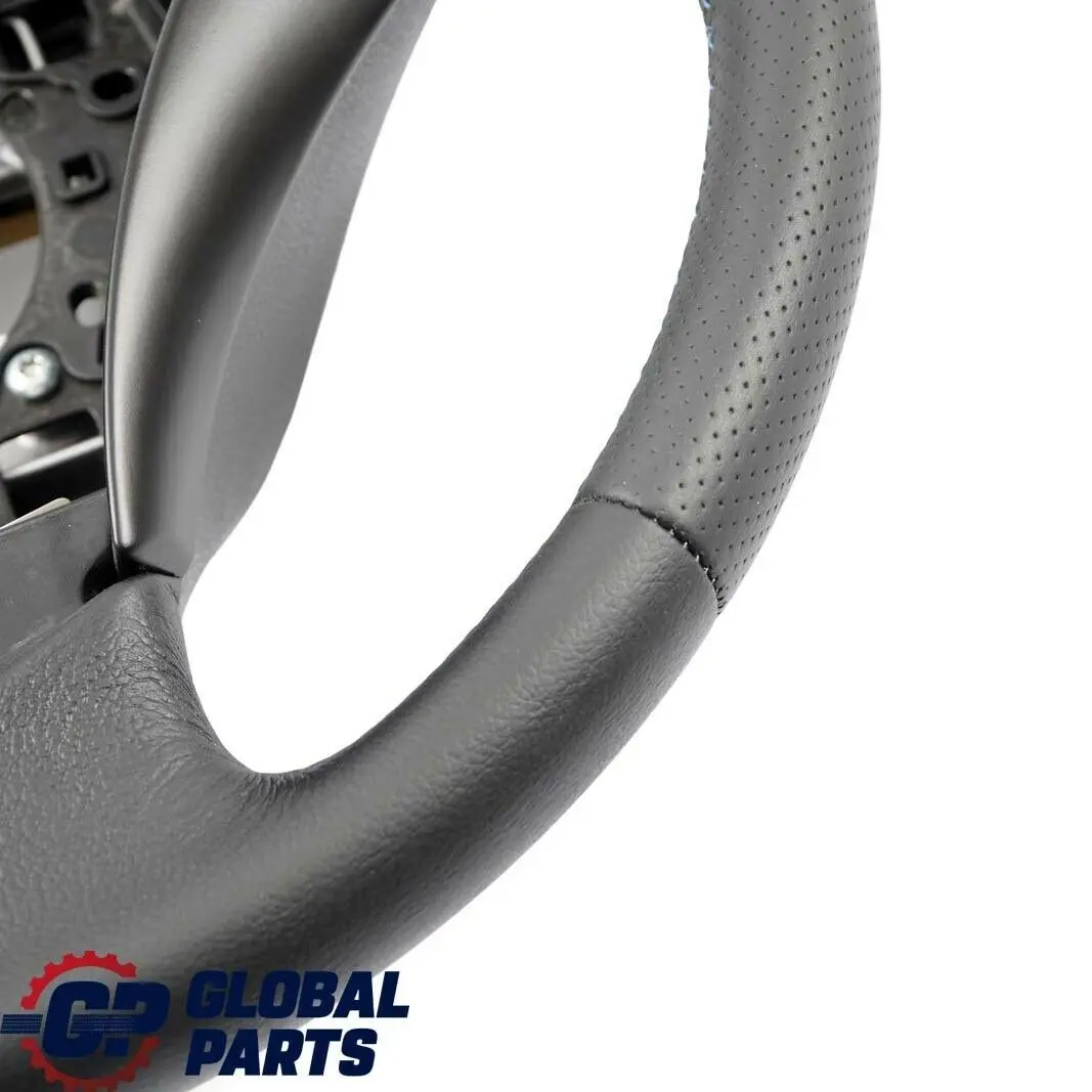 BMW 5 er E60 E61 Lenkrad NEUES Schwarzes Leder M farbige Fäden - SKU 6770075-1 - Teilenummer 6770075