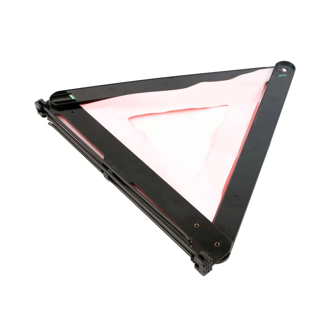 Hazard Warning Triangle to BMW F01 F02 F04 E46 E60 E65 E81 E87 E90 with Part number 6770096 BMW F01 F02 F04 E46 E60 E65 E81 E87 E90 Hazard Warning Triangle - SKU 6770096 - Part number 6770096
