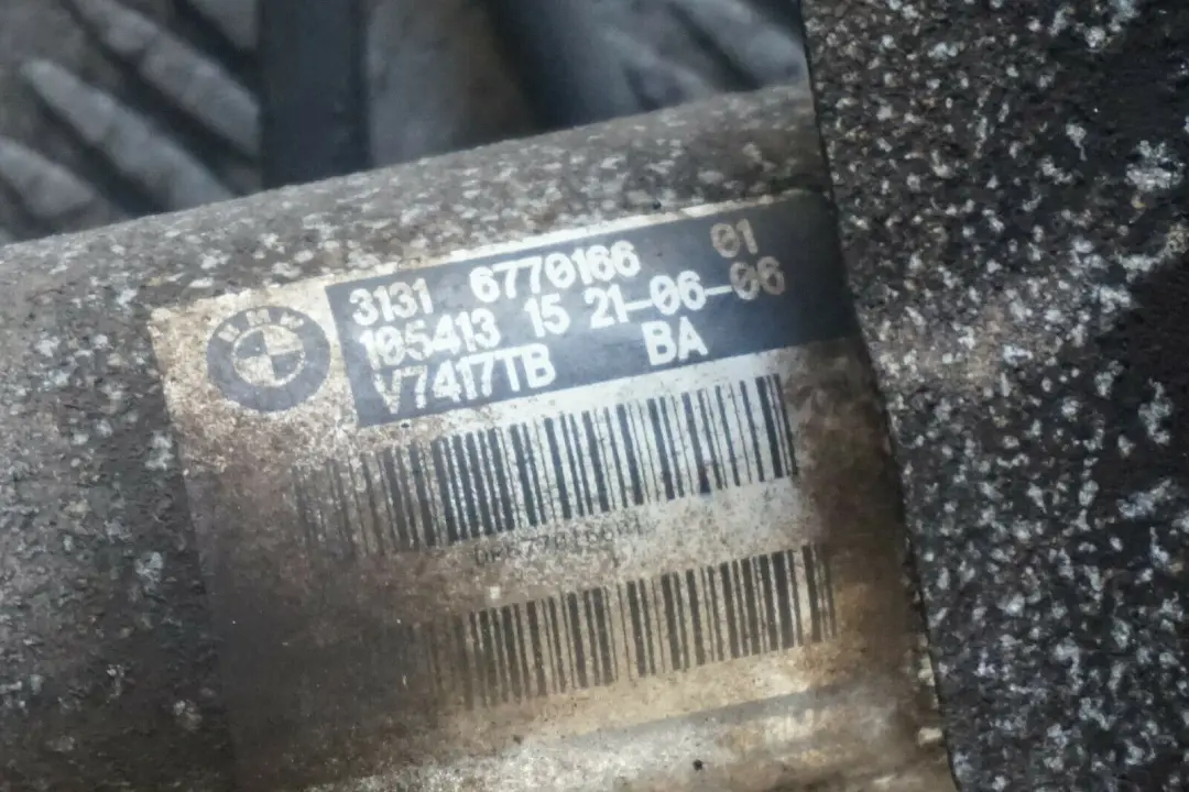 BMW E65 740i N62N Amortyzator zwrotnica prawa - SKU 6770166 - Numer Części 6770166