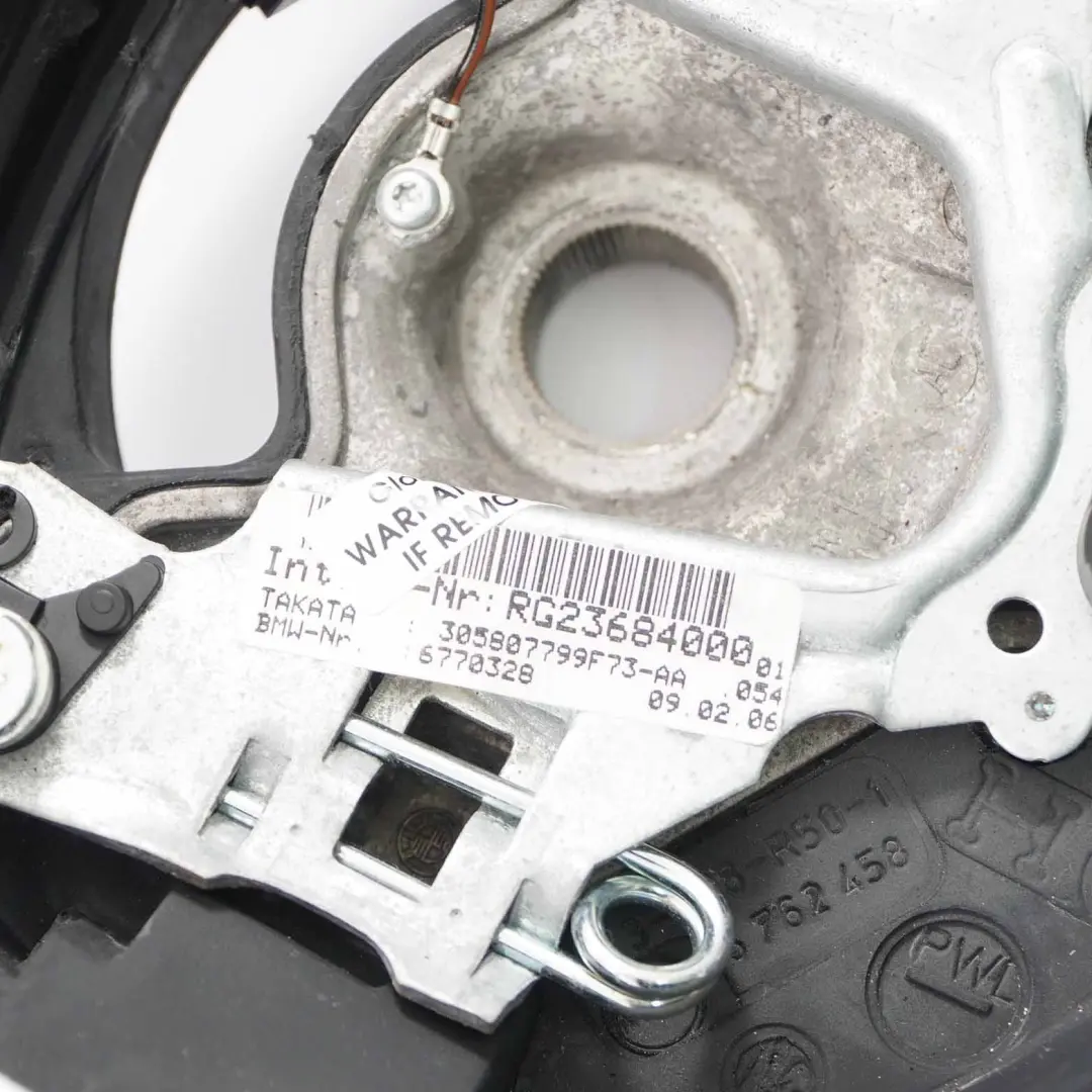 Volant Sport Mini Cooper R50 R52 R53 Cuir Bleu / Gris pour à propos du numéro de pièce 6770328 Volant Sport Mini Cooper R50 R52 R53 Cuir Bleu / Gris - SKU 6770328 - Numéro de pièce 6770328