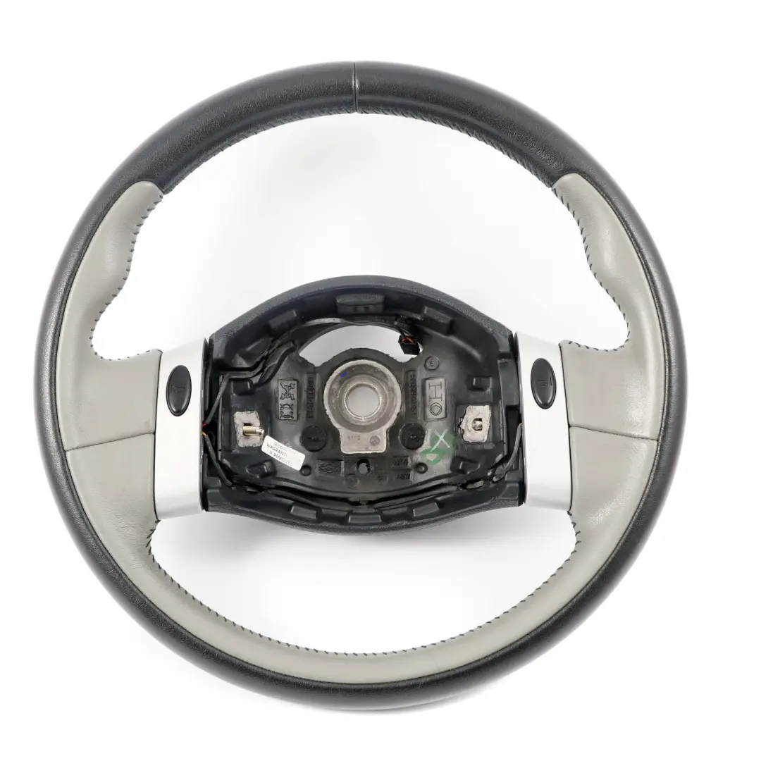 Mini Cooper One R50 R53 Cooper Lenkrad Leder 2 Speichen Schwarz Black / Grau - SKU 6770335 - Teilenummer 6770335