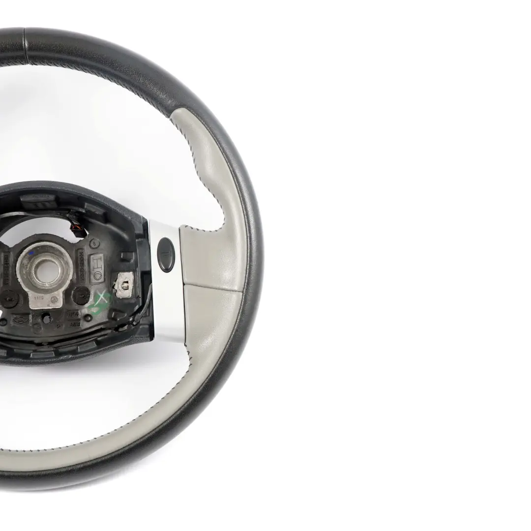 Mini Cooper One R50 R53 Cooper Lenkrad Leder 2 Speichen Schwarz Black / Grau - SKU 6770335 - Teilenummer 6770335