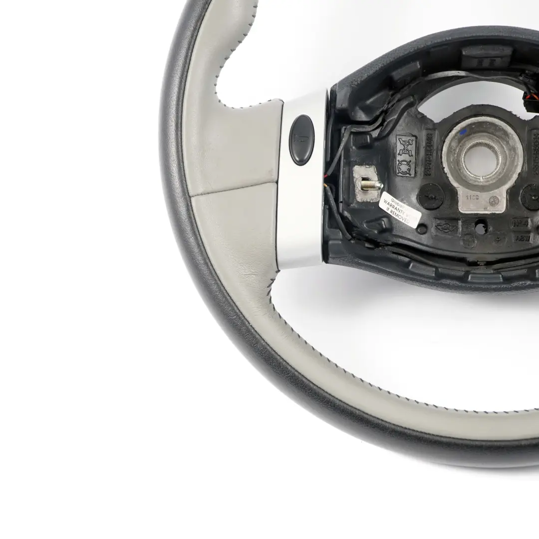 Mini Cooper One R50 R53 Cooper Lenkrad Leder 2 Speichen Schwarz Black / Grau - SKU 6770335 - Teilenummer 6770335