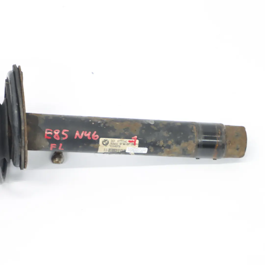 BMW Z4 E85 Federbein vorne links Stoßdämpfer Feder - SKU 6770343 - Teilenummer 6770343