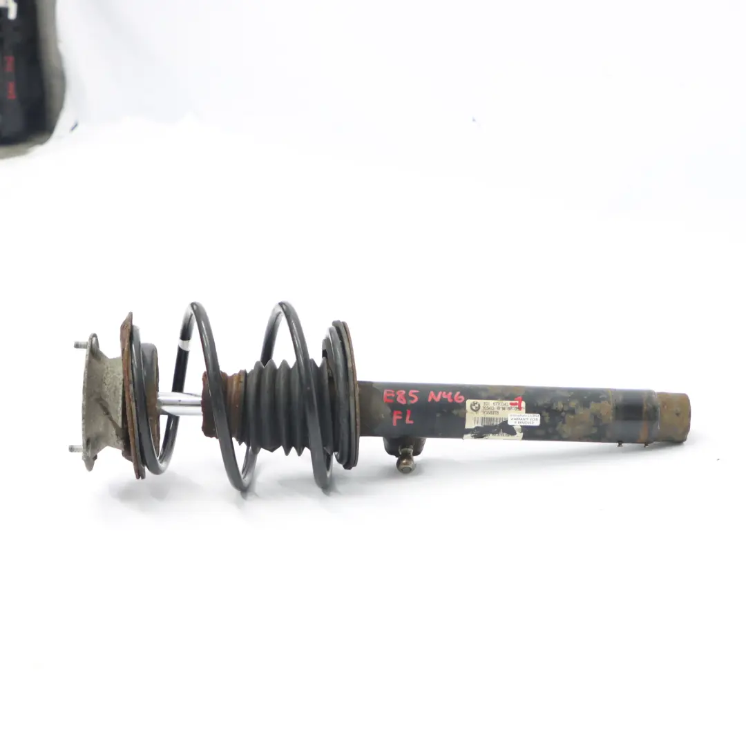 Federbein vorne links Stoßdämpfer Feder für BMW Z4 E85 mit Teilenummer 6770343 BMW Z4 E85 Federbein vorne links Stoßdämpfer Feder - SKU 6770343 - Teilenummer 6770343