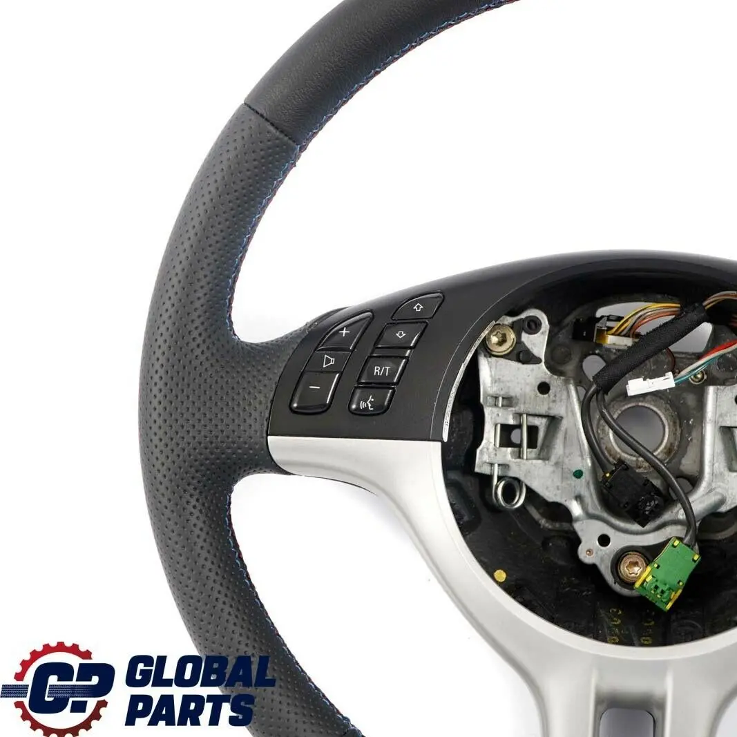 BMW X5 E53 Volant Sport 3 Rayons Noir Nouveau Cuir M Colore Fils - SKU 6770423-1 - Numéro de pièce 6770423