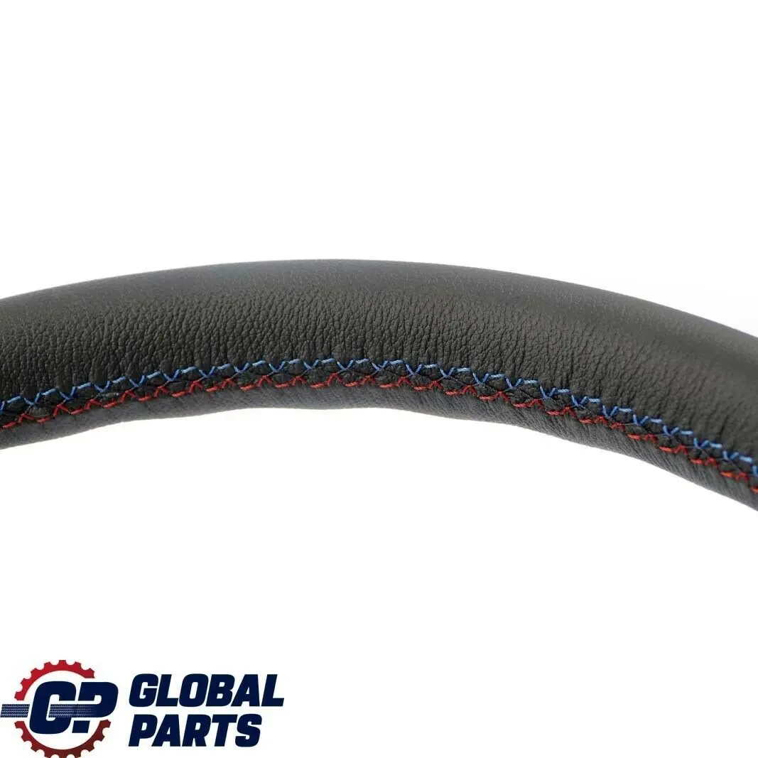 Leather Sport Steering Wheel 3 Spoke M-tricoloured to BMW X5 Series E53 NEW Black with Part number 6770423 BMW X5 Series E53 NEW Black Leather Sport Steering Wheel 3 Spoke M-tricoloured - SKU 6770423-1 - Part number 6770423
