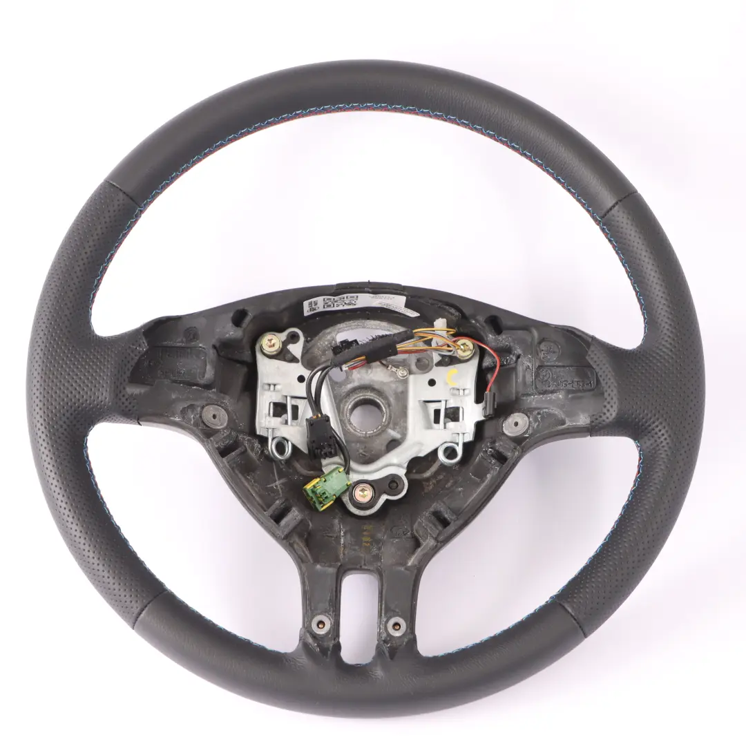 BMW X5 E53 NUOVA Pelle Nera Volante sportivo in pelle nera 3 razze M-tricolore - SKU 6770423-2 - Numero di parte 6770423