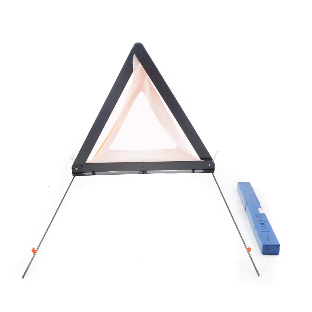 BMW E60 E81 E87 E90 E91 E92 F10 F20 F30 Triangle de Signalisation Bleu Conteneur - SKU 6770487-4 - Numéro de pièce 6770487