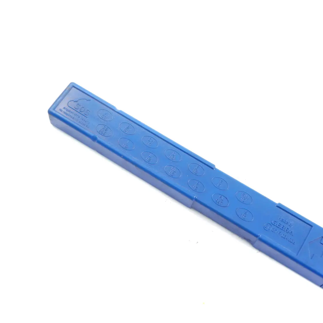 BMW E60 E81 E87 E90 E91 E92 F10 F11 F20 F30 F31 Warning Triangle Blue Container - SKU 6770487-4 - Part number 6770487