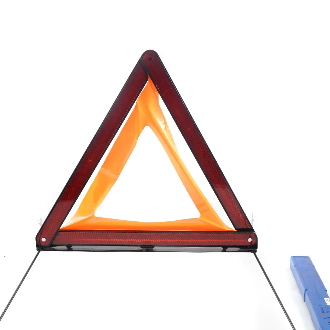 BMW E60 E81 E87 E90 E91 E92 F10 F20 F30 Triangle de Signalisation Bleu Conteneur - SKU 6770487-4 - Numéro de pièce 6770487