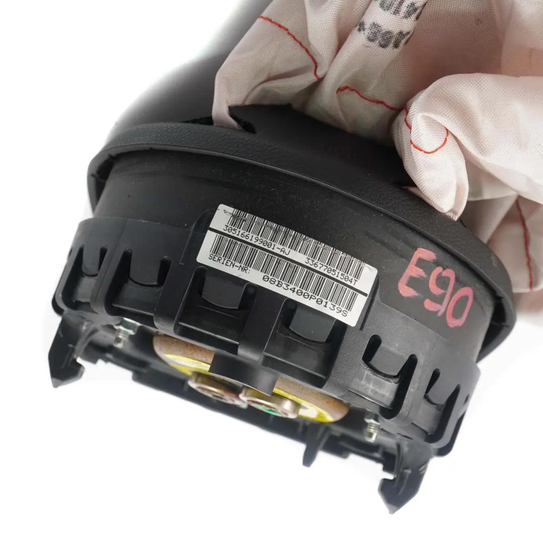BMW E81 E87 E90 E91 M Sport Driver Steering Wheel Module Air DAMAGED - SKU 6770515-11 - Part number 6770515