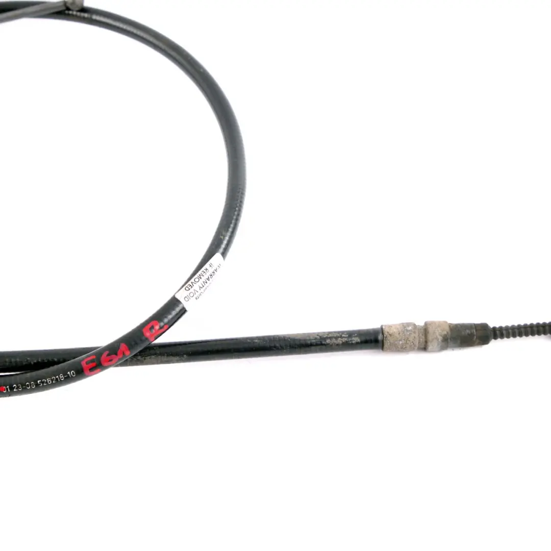 BMW E60 E61 LCI Freno mano derecho mano estacionamiento Cable Bowden - SKU 6770602 - Número de pieza 6770602