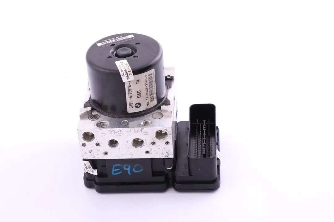  Pompe ABS BMW E87 E90 E91 N52 M57N2 Pompe De Freinage Hydraulique DSC 6770679 - SKU 6770678 - Numéro de pièce 6770678