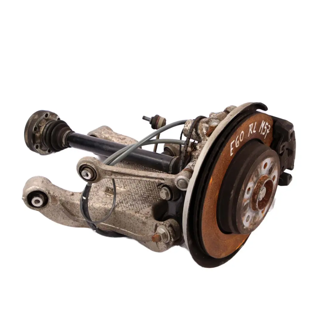 M57N2 Trasero Izquierdo Suspensión Cubo Pata Freno Pinza Disco para BMW E60 525d 530d con número de pieza 6770905 BMW E60 525d 530d M57N2 Trasero Izquierdo Suspensión Cubo Pata Freno Pinza Disco - SKU 6770905-1 - Número de pieza 6770905