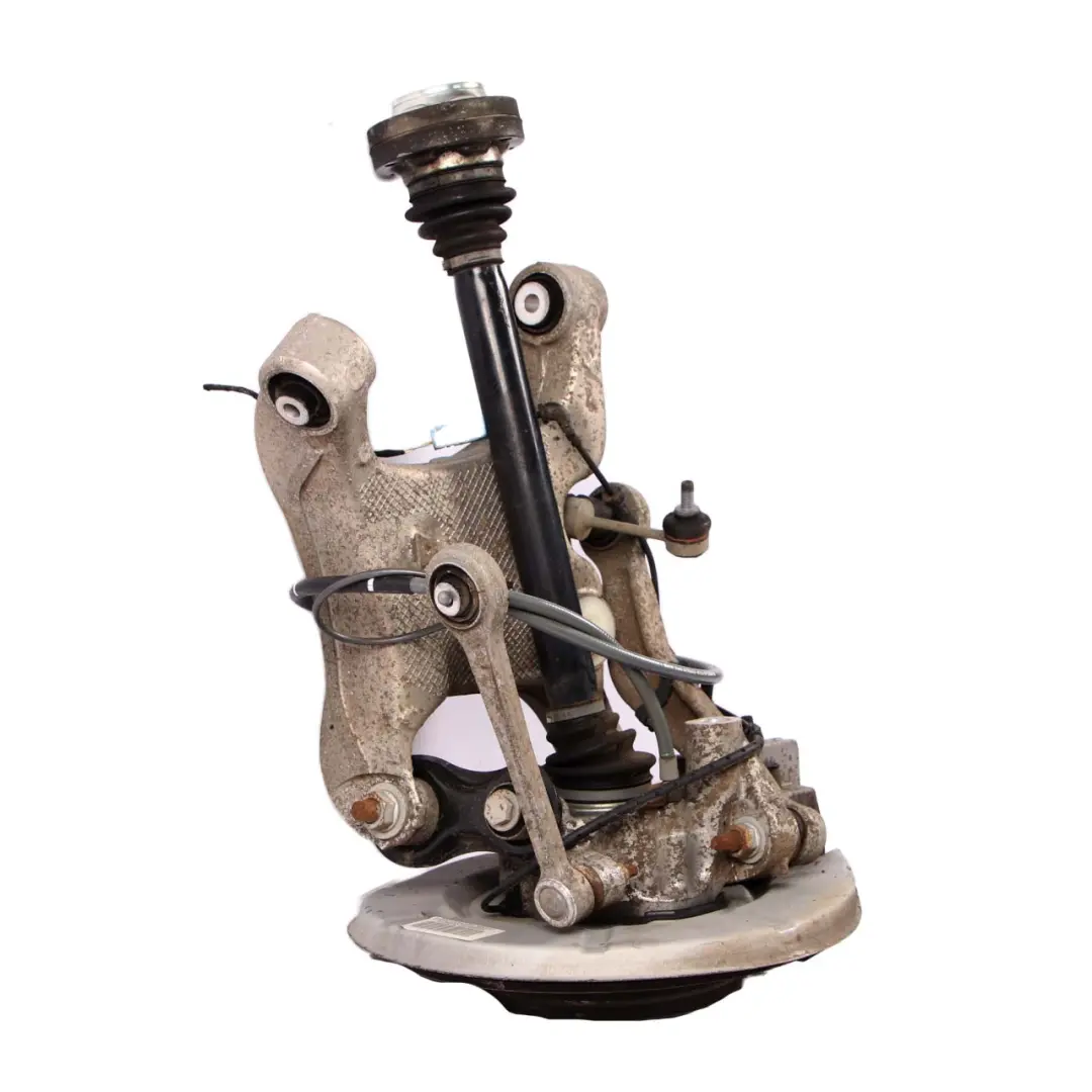 M57N2 Trasero Izquierdo Suspensión Cubo Pata Freno Pinza Disco para BMW E60 525d 530d con número de pieza 6770905 BMW E60 525d 530d M57N2 Trasero Izquierdo Suspensión Cubo Pata Freno Pinza Disco - SKU 6770905-1 - Número de pieza 6770905