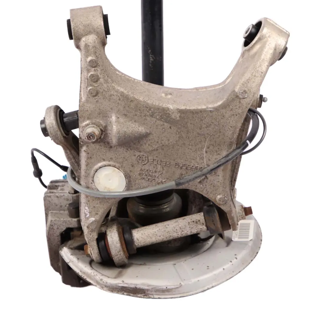 M57N2 Trasero Izquierdo Suspensión Cubo Pata Freno Pinza Disco para BMW E60 525d 530d con número de pieza 6770905 BMW E60 525d 530d M57N2 Trasero Izquierdo Suspensión Cubo Pata Freno Pinza Disco - SKU 6770905-1 - Número de pieza 6770905