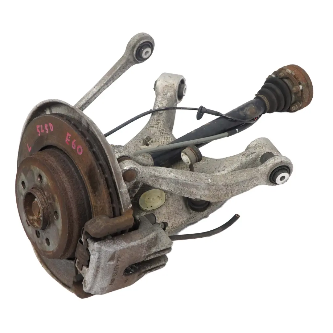 M57N2 192PS Set Abtriebswelle Schwenklager Bremssattel Hinten Links für BMW E60 525d mit Teilenummer 6770905 BMW E60 525d M57N2 192PS Set Abtriebswelle Schwenklager Bremssattel Hinten Links - SKU 6770905-22 - Teilenummer 6770905