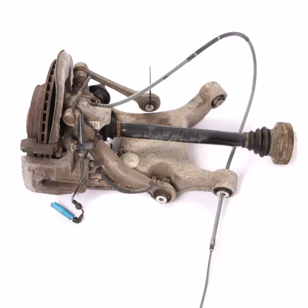 M57N Rear Left N/S Hub Leg Axle Carrier Brake Disc Caliper to BMW E60 525d with Part number 6770905 BMW E60 525d M57N Rear Left N/S Hub Leg Axle Carrier Brake Disc Caliper - SKU 6770905-24 - Part number 6770905