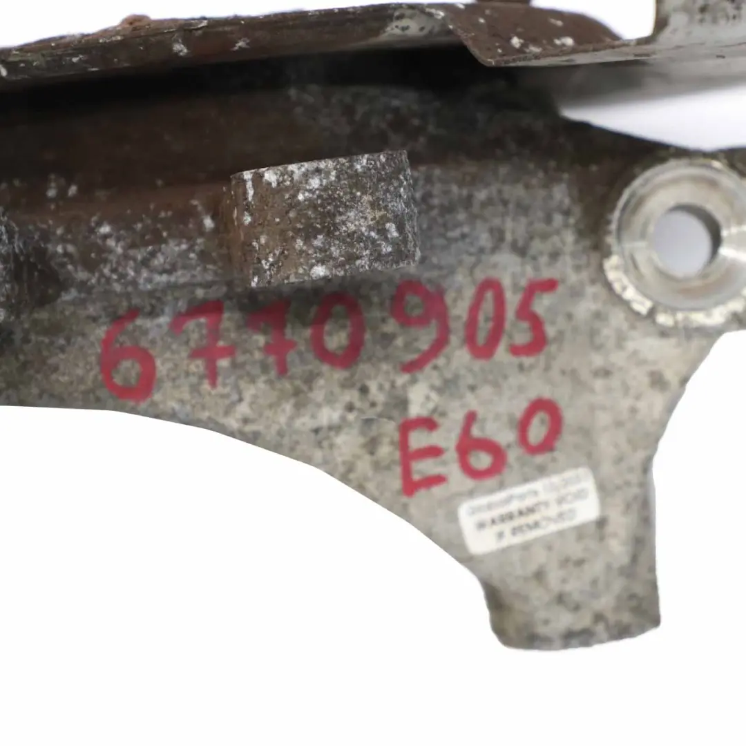 BMW E60 Radträger Aufhängung hinten links Mount Achsschenkel - SKU 6770905 - Teilenummer 6770905