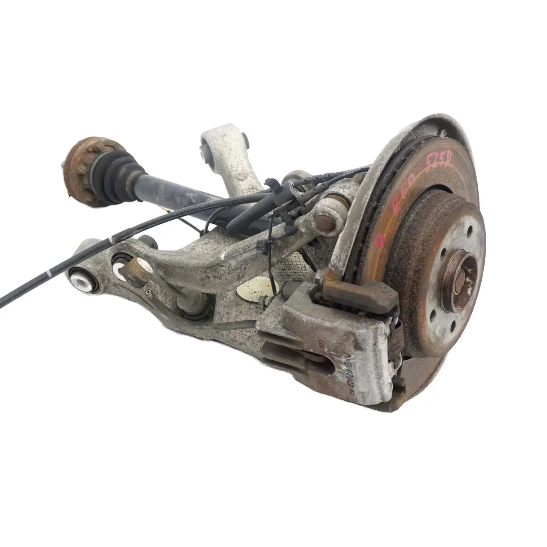 M57N2 Cuscinetto Perno Vettore Ruota Pinza Freno Posteriore Dx per BMW E60 525d con numero di parte 6770906 BMW E60 525d M57N2 Cuscinetto Perno Vettore Ruota Pinza Freno Posteriore Dx - SKU 6770906-21 - Numero di parte 6770906