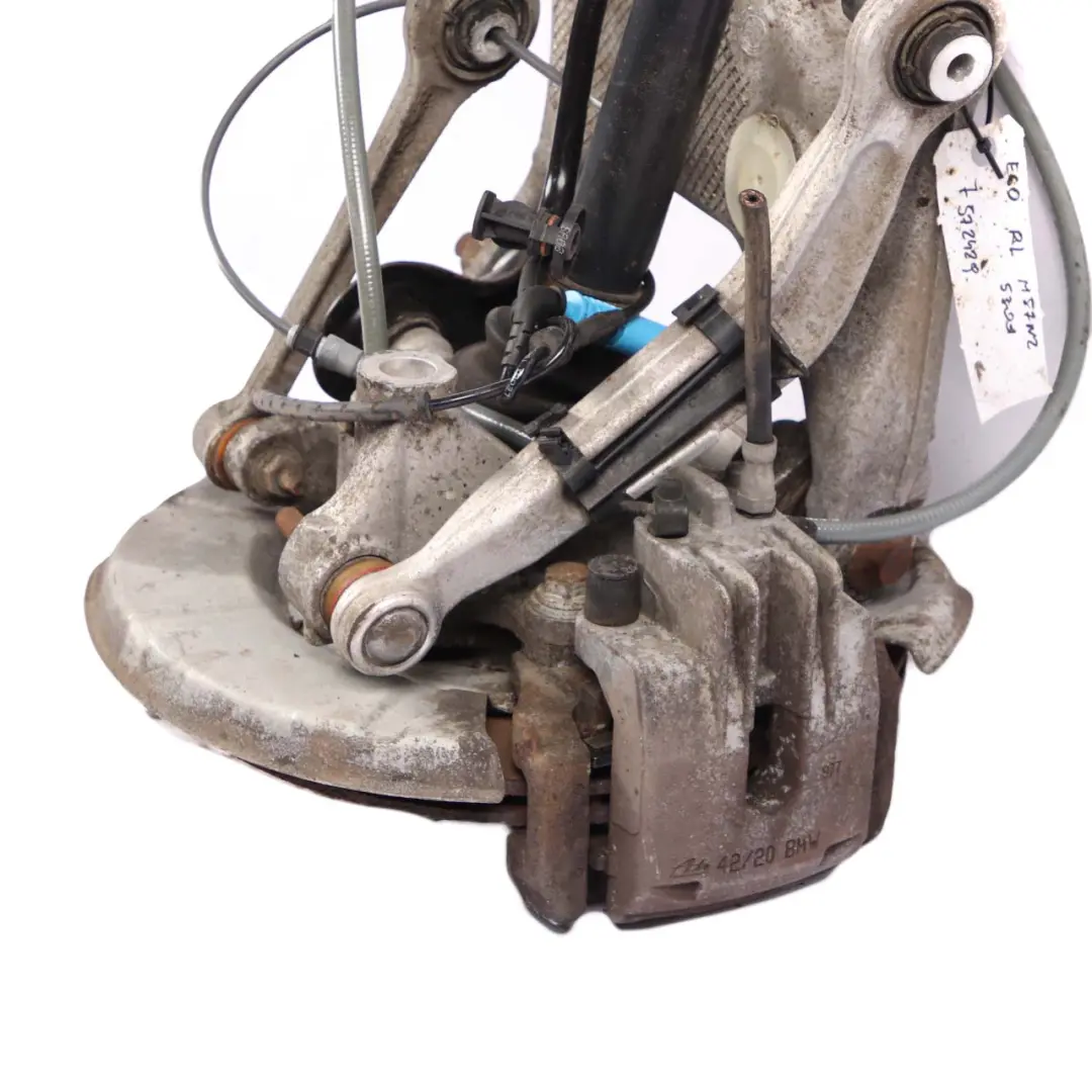 Left N/S Suspension Hub Leg Brake Caliper Disc to BMW E60 530d Rear with Part number 6770905 BMW E60 530d Rear Left N/S Suspension Hub Leg Brake Caliper Disc - SKU 6770905-25 - Part number 6770905