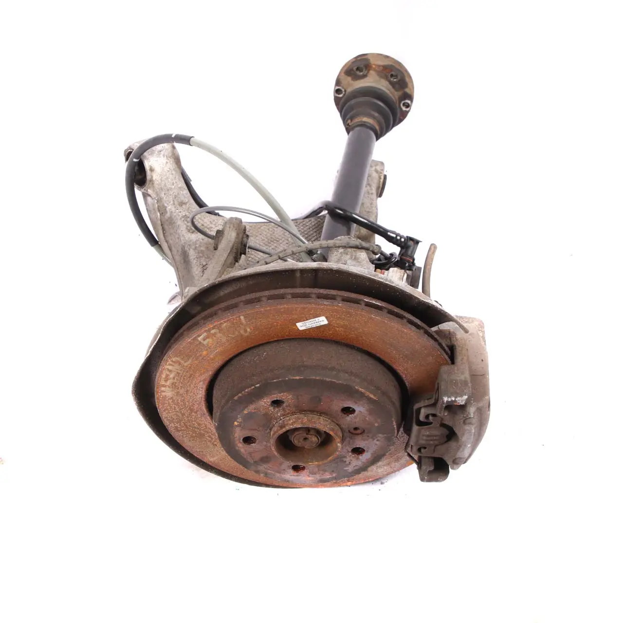 BMW E60 530d Rear Left N/S Suspension Hub Leg Brake Caliper Disc