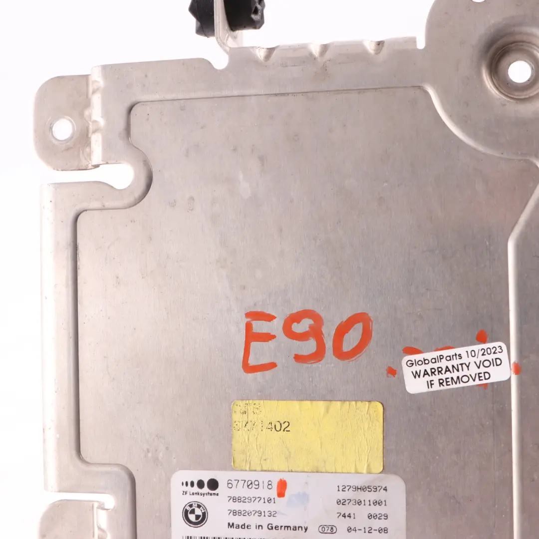 Steering Control Unit Module Bracket Carrier to BMW E81 E87 E90 E91 Active with Part number 6770918 BMW E81 E87 E90 E91 Active Steering Control Unit Module Bracket Carrier - SKU 6770918-1 - Part number 6770918