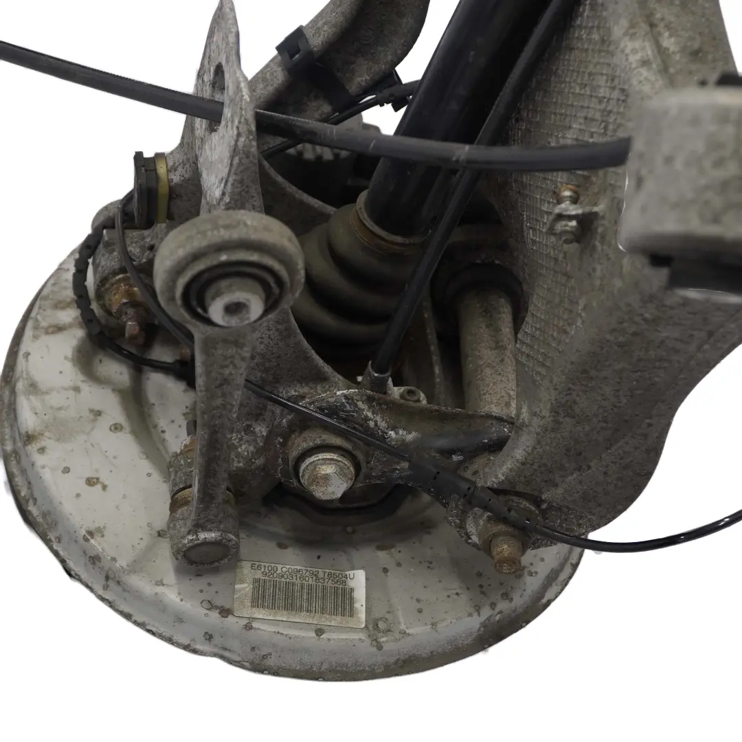 M57N2 Eje Trasero Derecho Suspension Pata Rueda Cubo Maneta Freno para BMW E61 525d con número de pieza 6770924 BMW E61 525d M57N2 Eje Trasero Derecho Suspension Pata Rueda Cubo Maneta Freno - SKU 6770924-11 - Número de pieza 6770924