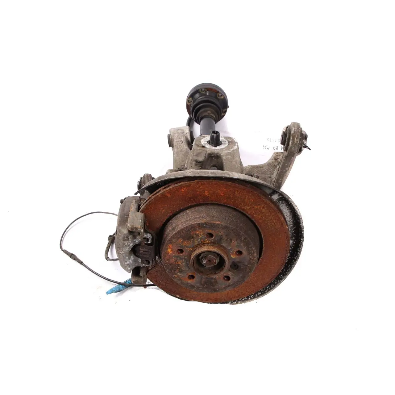 BMW E61 525d M57N posteriore destra albero uscita sospensione gamba portaruota