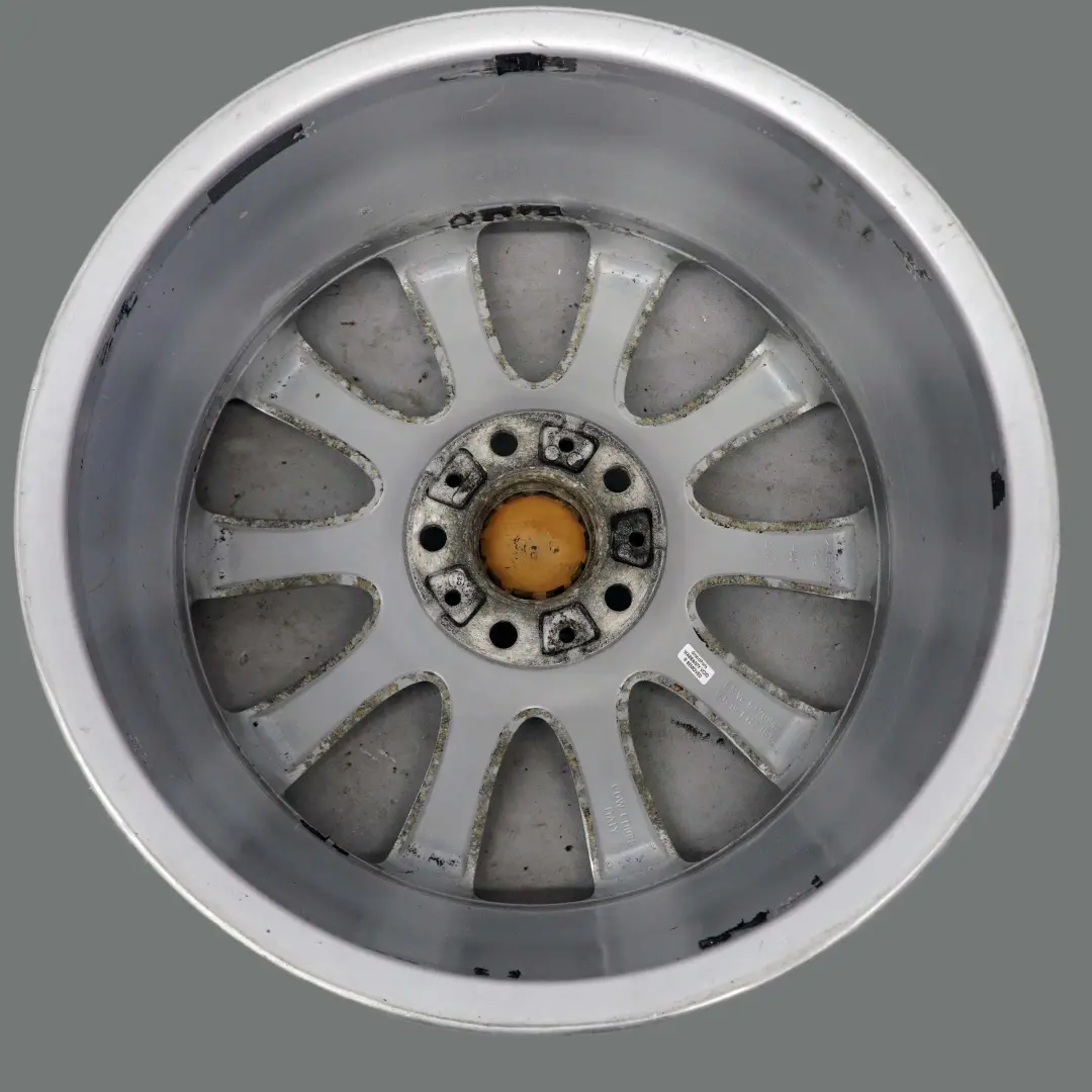 BMW E63 E64 Silver Light Alloy Wheel Rim 19" Star Spoke 218 9J ET:14 - SKU 6770942-2 - Part number 6770942