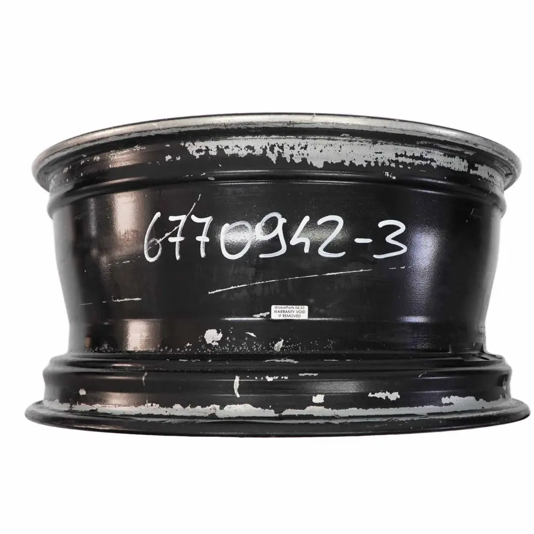 BMW E63 E64 Black Light Alloy Wheel Rim 19" Star Spoke 218 9J ET:14 - SKU 6770942-3 - Part number 6770942