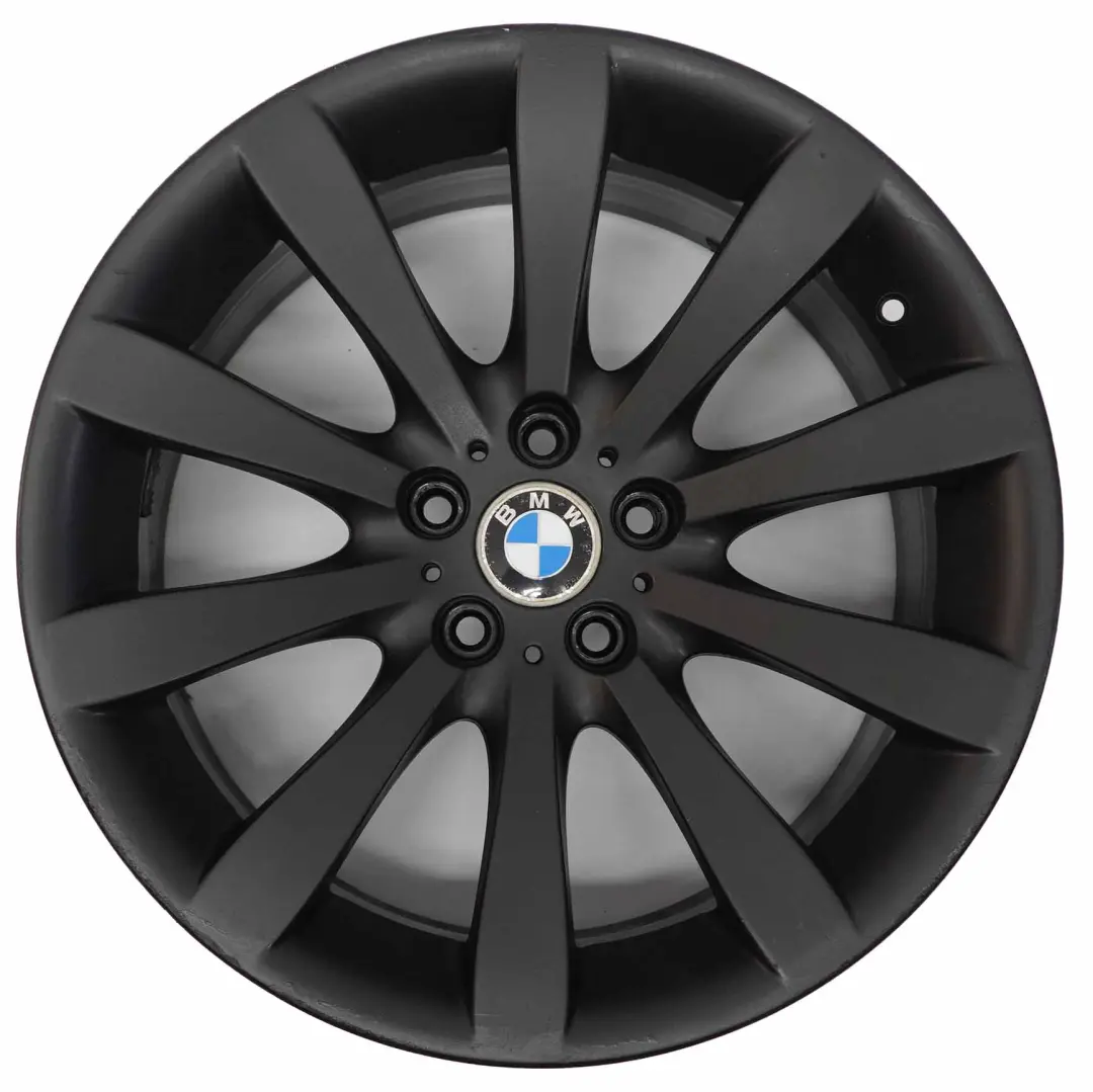 Llanta De Aleación Ligera Negra 19" Star Spoke 218 9J ET:14 para BMW E63 E64 con número de pieza 6770942 BMW E63 E64 Llanta De Aleación Ligera Negra 19" Star Spoke 218 9J ET:14 - SKU 6770942-3 - Número de pieza 6770942