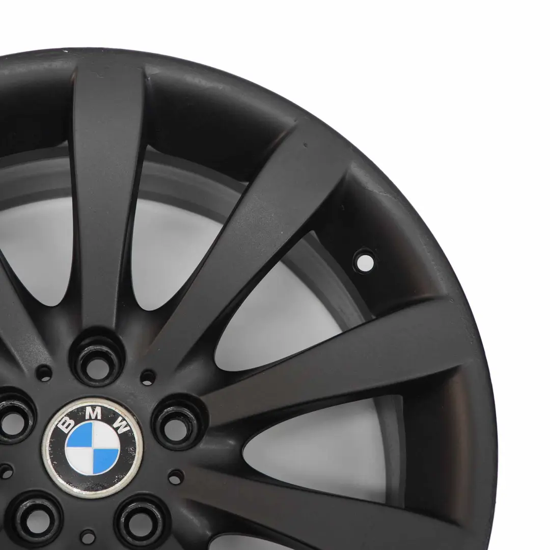 BMW E63 E64 Black Light Alloy Wheel Rim 19" Star Spoke 218 9J ET:14 - SKU 6770942-3 - Part number 6770942