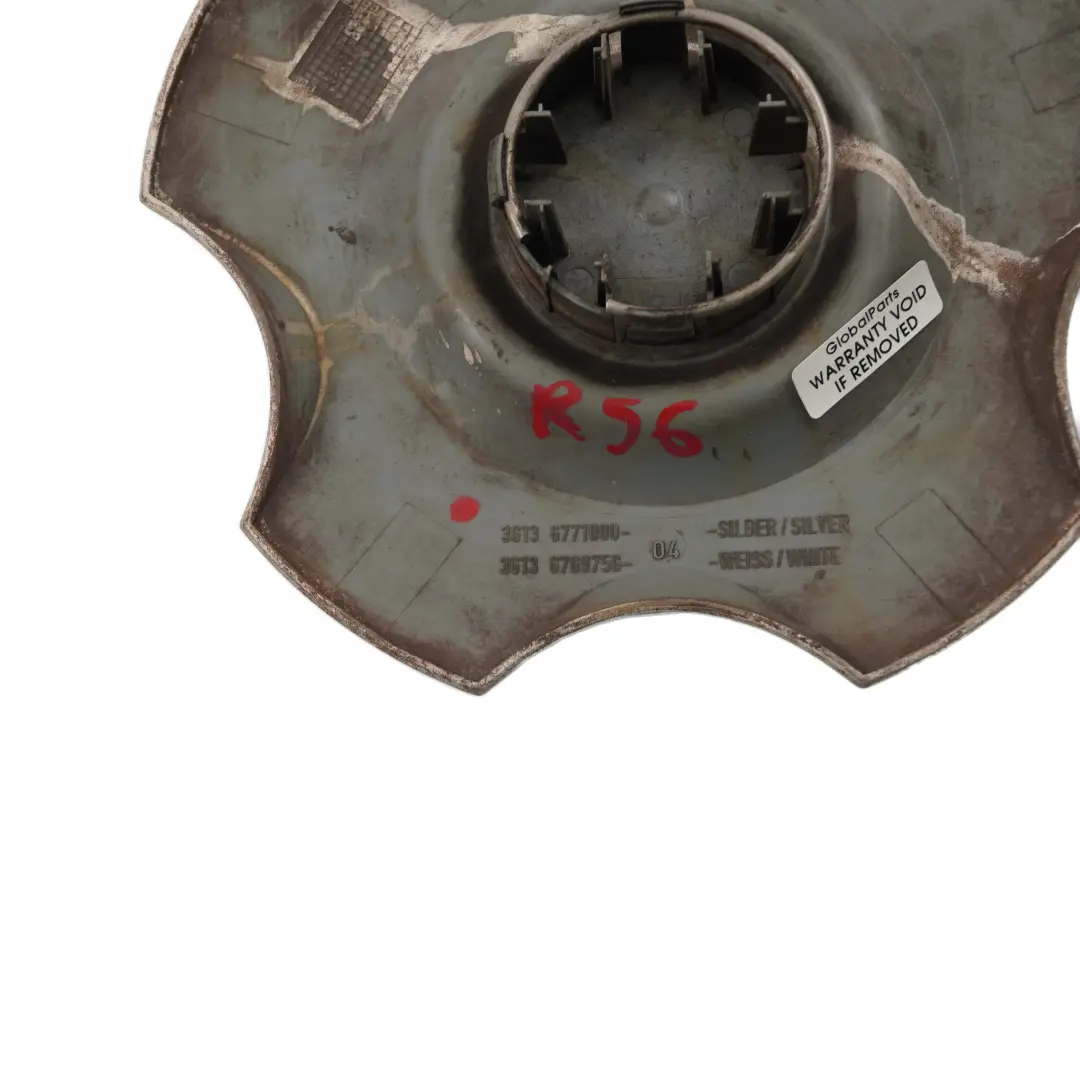 Cache Capuchon MINI Cooper One R50 R55 Enjoliveur Moyeu 16" Roue Argent pour à propos du numéro de pièce 6771000 Cache Capuchon MINI Cooper One R50 R55 Enjoliveur Moyeu 16" Roue Argent - SKU 6771000 - Numéro de pièce 6771000