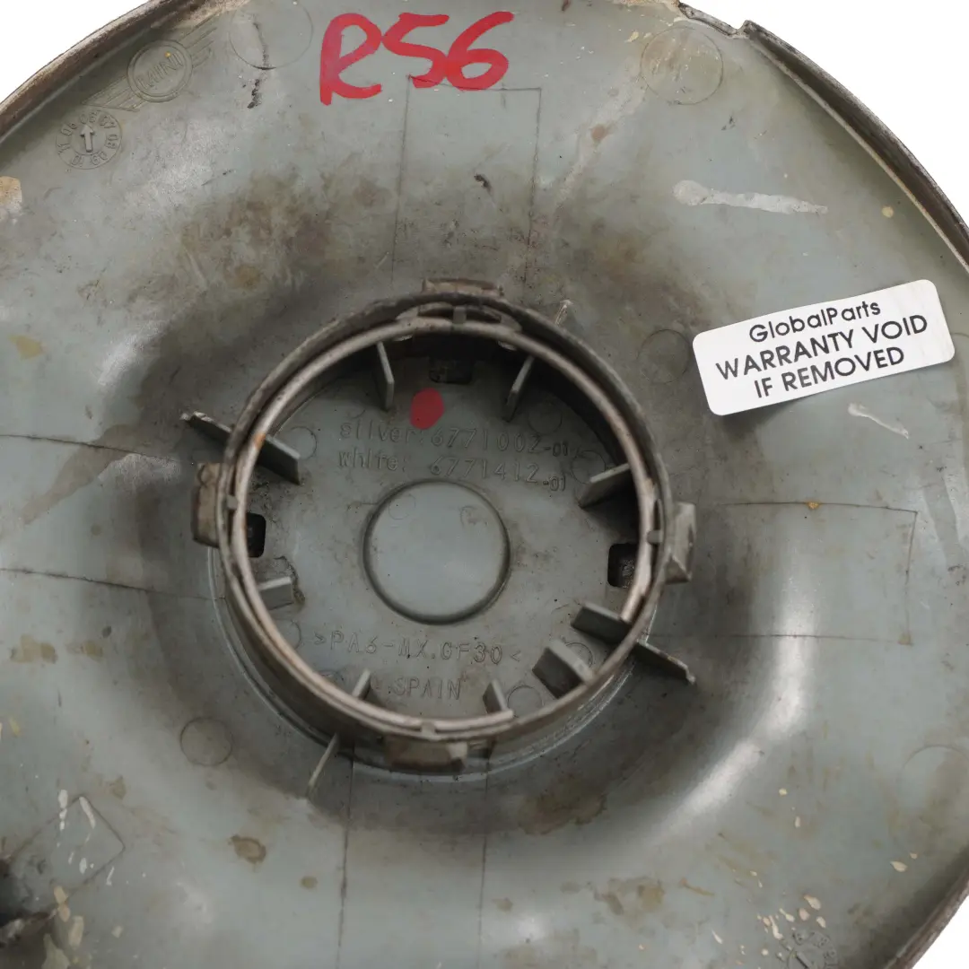 Cache Capuchon MINI Cooper One R50 R55 Enjoliveur Moyeu 17" Roue Argent pour à propos du numéro de pièce 6771002 Cache Capuchon MINI Cooper One R50 R55 Enjoliveur Moyeu 17" Roue Argent - SKU 6771002 - Numéro de pièce 6771002