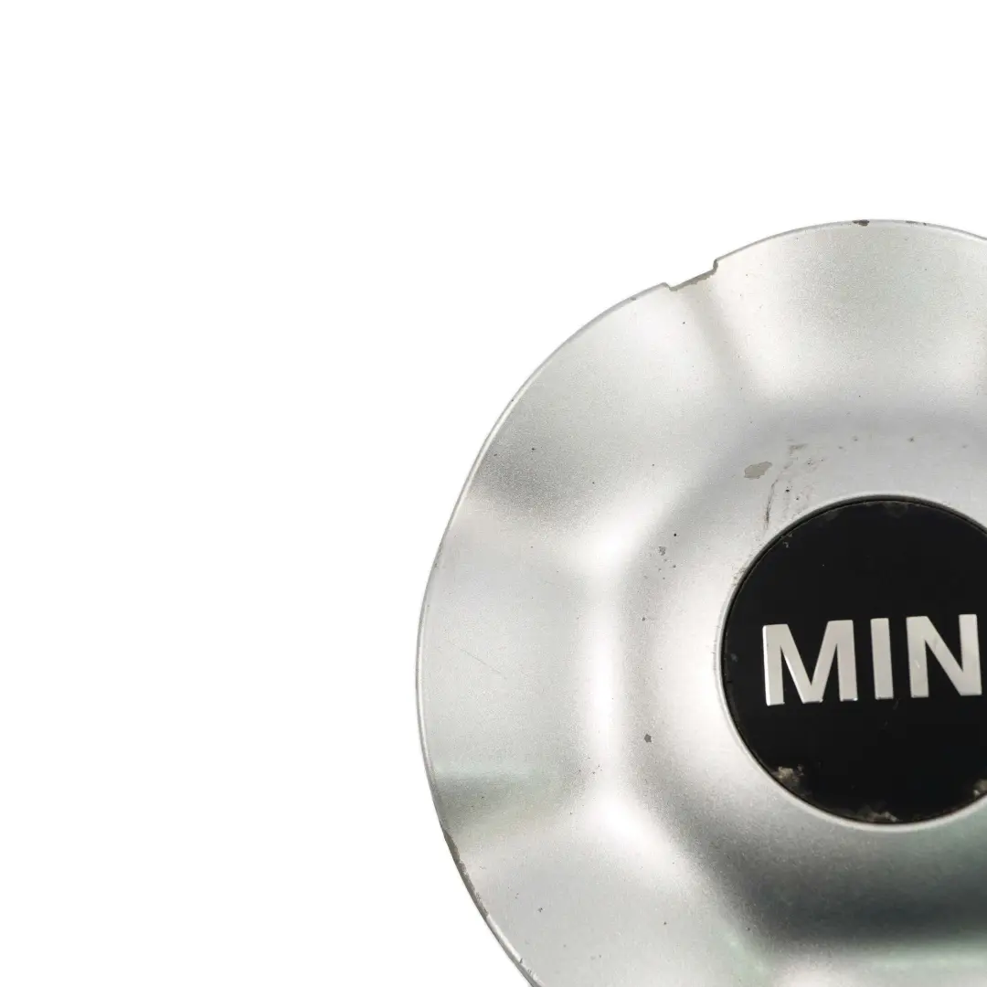  Cache Capuchon MINI Cooper One R50 R55 Enjoliveur Moyeu 17" Roue Argent - SKU 6771002 - Numéro de pièce 6771002