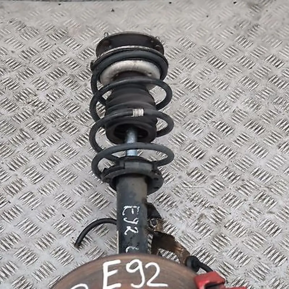 BMW 3 Series E92 325i N52N FRONT LEFT N/S LEG SUSPENSION AXLE BRAKE DISC HUB SET - SKU 6771177-2 - Part number 31306771177