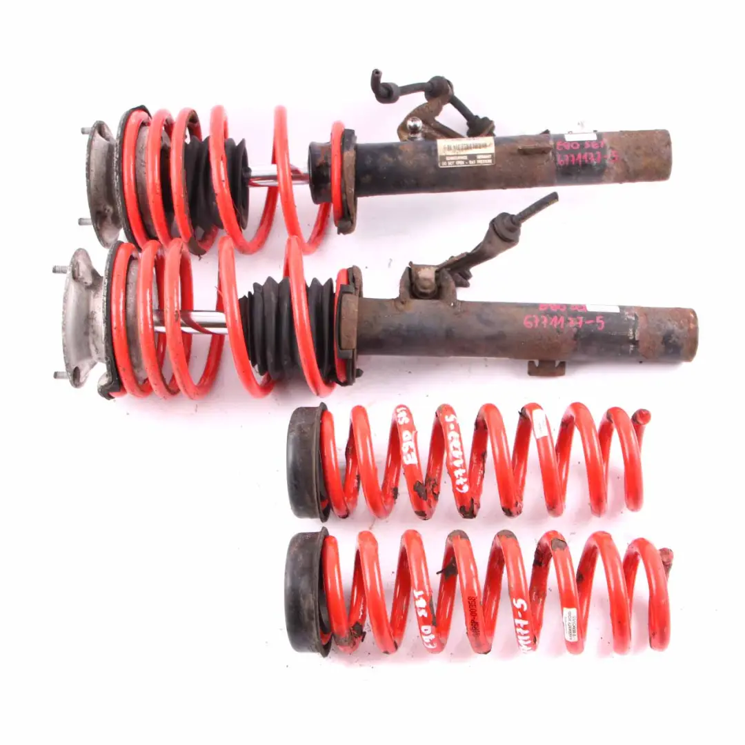 Strut Front Rear Suspension Shock Absorber Coil Spring Set to BMW E90 E92 Spring with Part number 6771177 BMW E90 E92 Spring Strut Front Rear Suspension Shock Absorber Coil Spring Set - SKU 6771177-5 - Part number 6771177