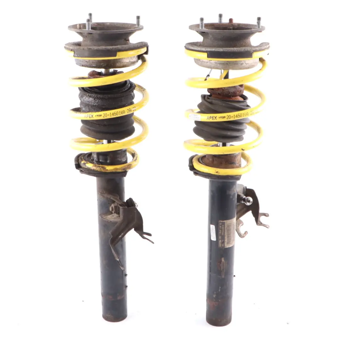 Strut Front Rear Suspension Shock Absorber Apex Coil Spring Set to BMW E90 Spring with Part number 6771177 BMW E90 Spring Strut Front Rear Suspension Shock Absorber Apex Coil Spring Set - SKU 6771177-6 - Part number 6771177
