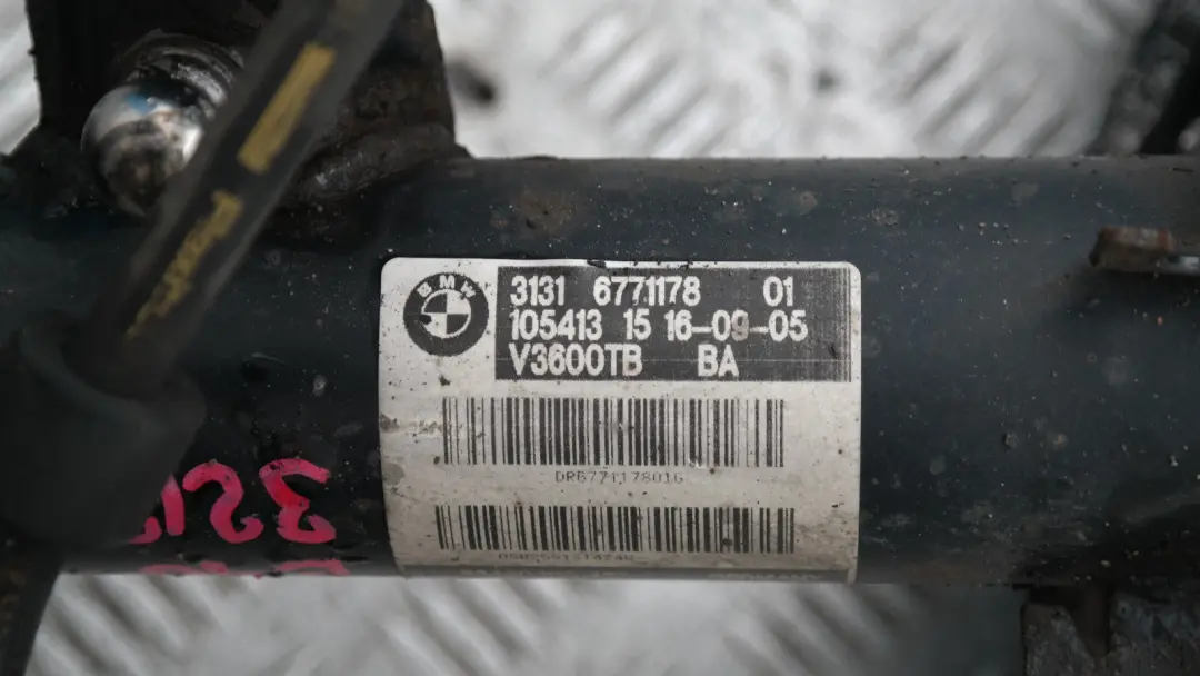  *BMW 3 er E90 320D N47 Stoßdämpfer Federbein Schwenklager vorne rechts - SKU 6771178-3 - Teilenummer 31306771178