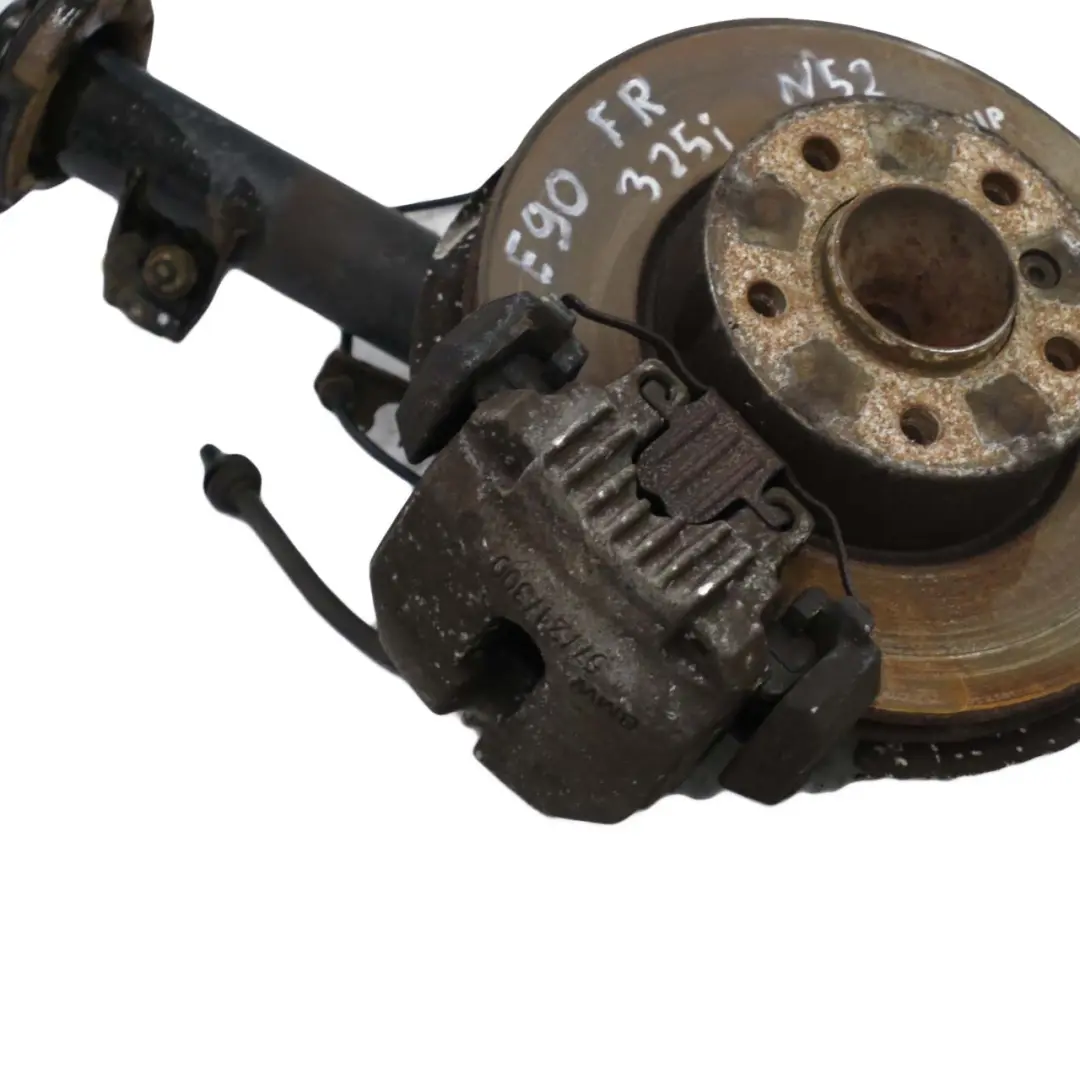 N52 M Sport Delantera Derecha Suspension Pierna Eje Freno Rueda Hub para BMW E90 325i con número de pieza 6771180 BMW E90 325i N52 M Sport Delantera Derecha Suspension Pierna Eje Freno Rueda Hub - SKU 6771180-1 - Número de pieza 6771180