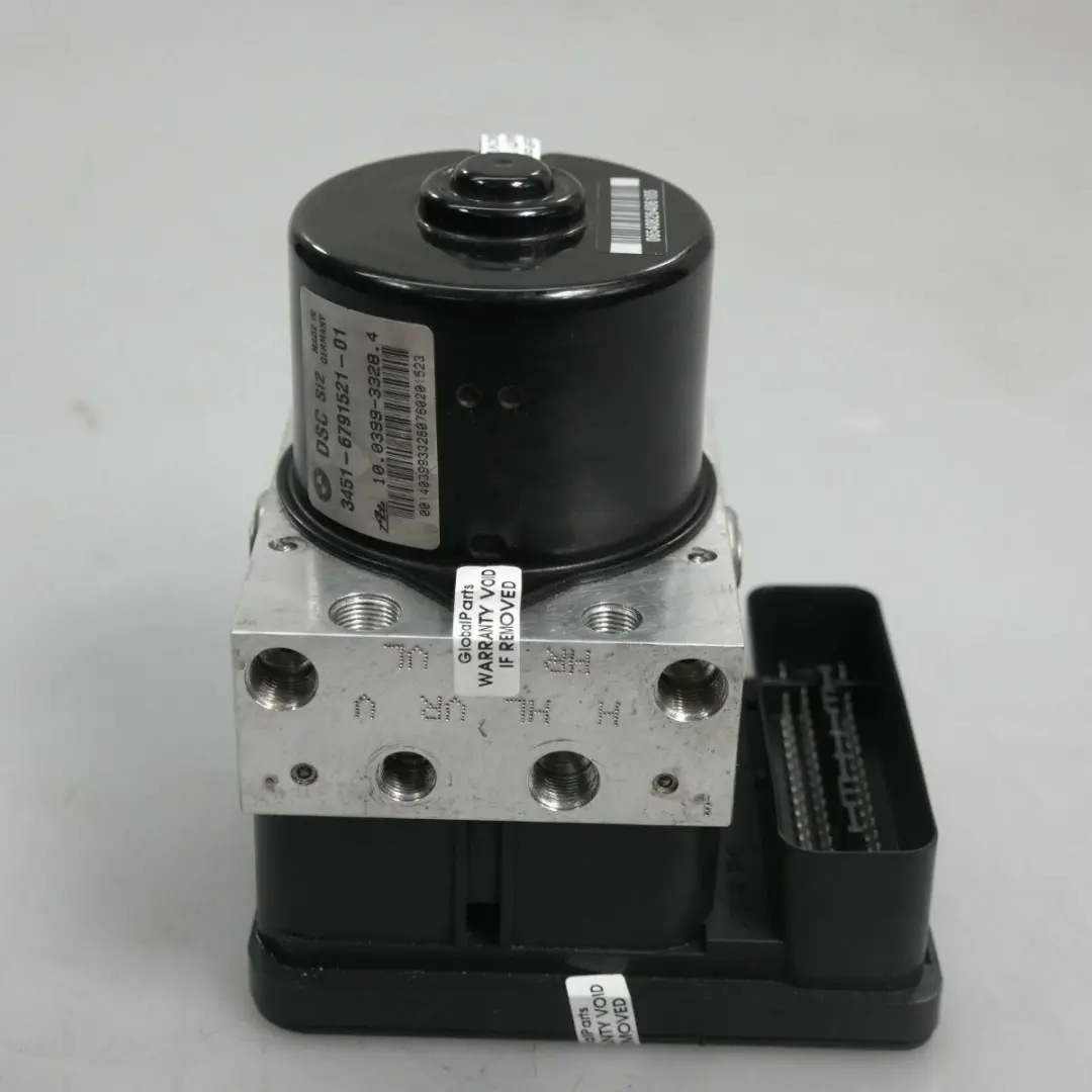 ABS DSC Steuergerät Hydraulickblock 6791521 für BMW 1 3 er E87 E90 E91 mit Teilenummer 6794646 BMW 1 3 er E87 E90 E91 ABS DSC Steuergerät Hydraulickblock 6791521 - SKU 6771487 - Teilenummer 6794646
