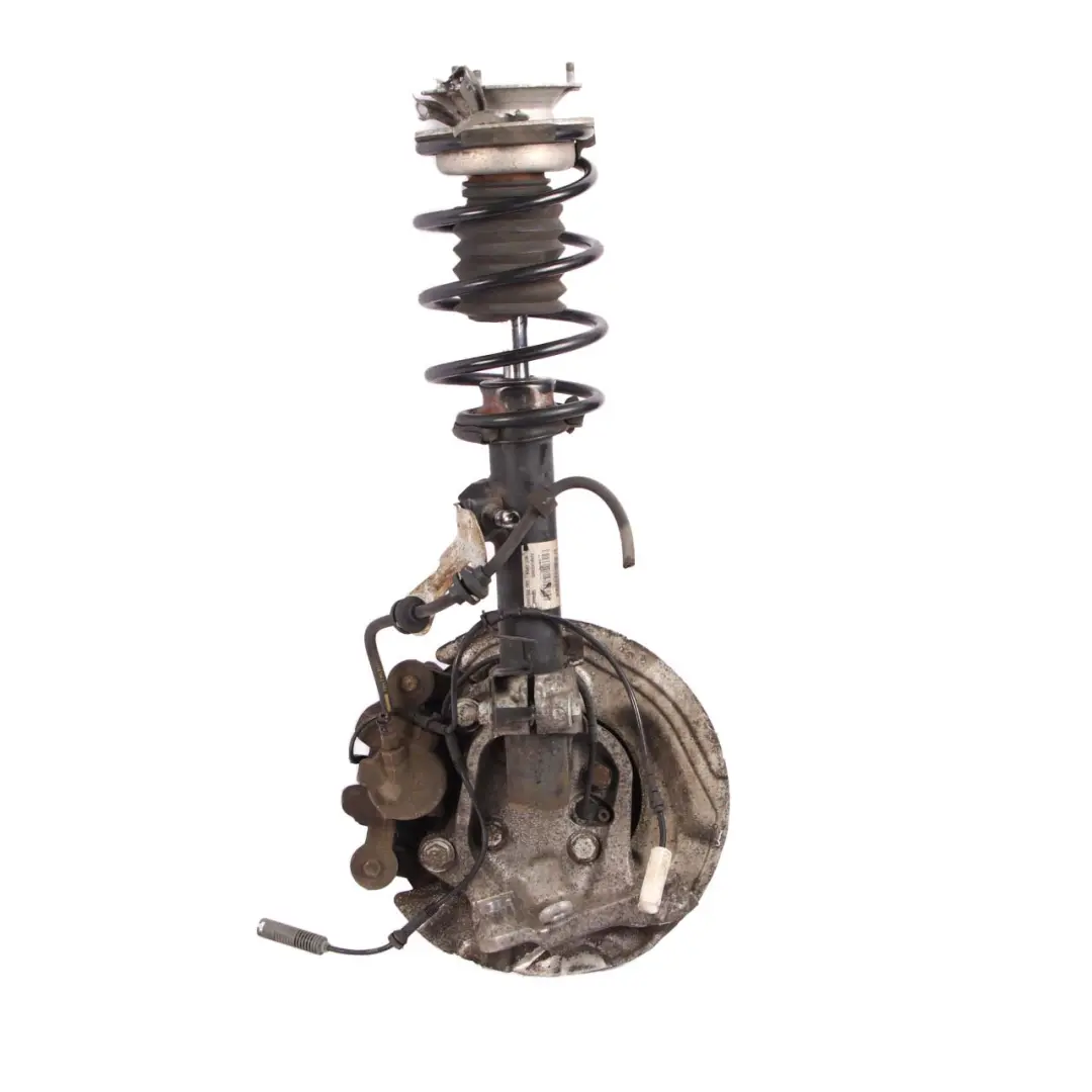 BMW 1 E87 116i N45 vorne links Federbein Bremse Aufhängung Bein Nabe - SKU 6771553-3 - Teilenummer 31316771553