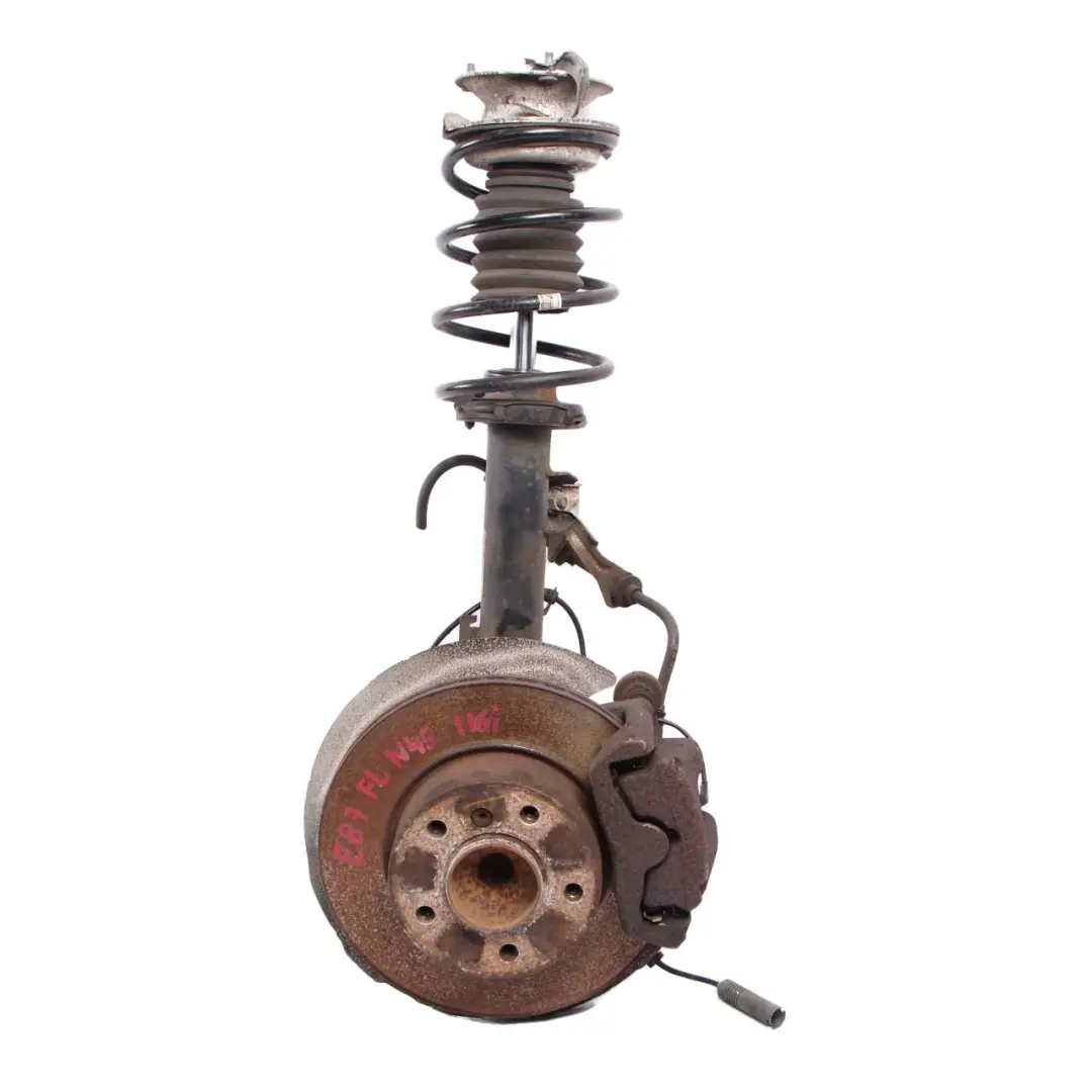 N45 Delantero Izquierdo Muelle Strut Freno Suspensión Pata Buje para BMW 1 E87 116i con número de pieza 31316771553 BMW 1 E87 116i N45 Delantero Izquierdo Muelle Strut Freno Suspensión Pata Buje - SKU 6771553-3 - Número de pieza 31316771553